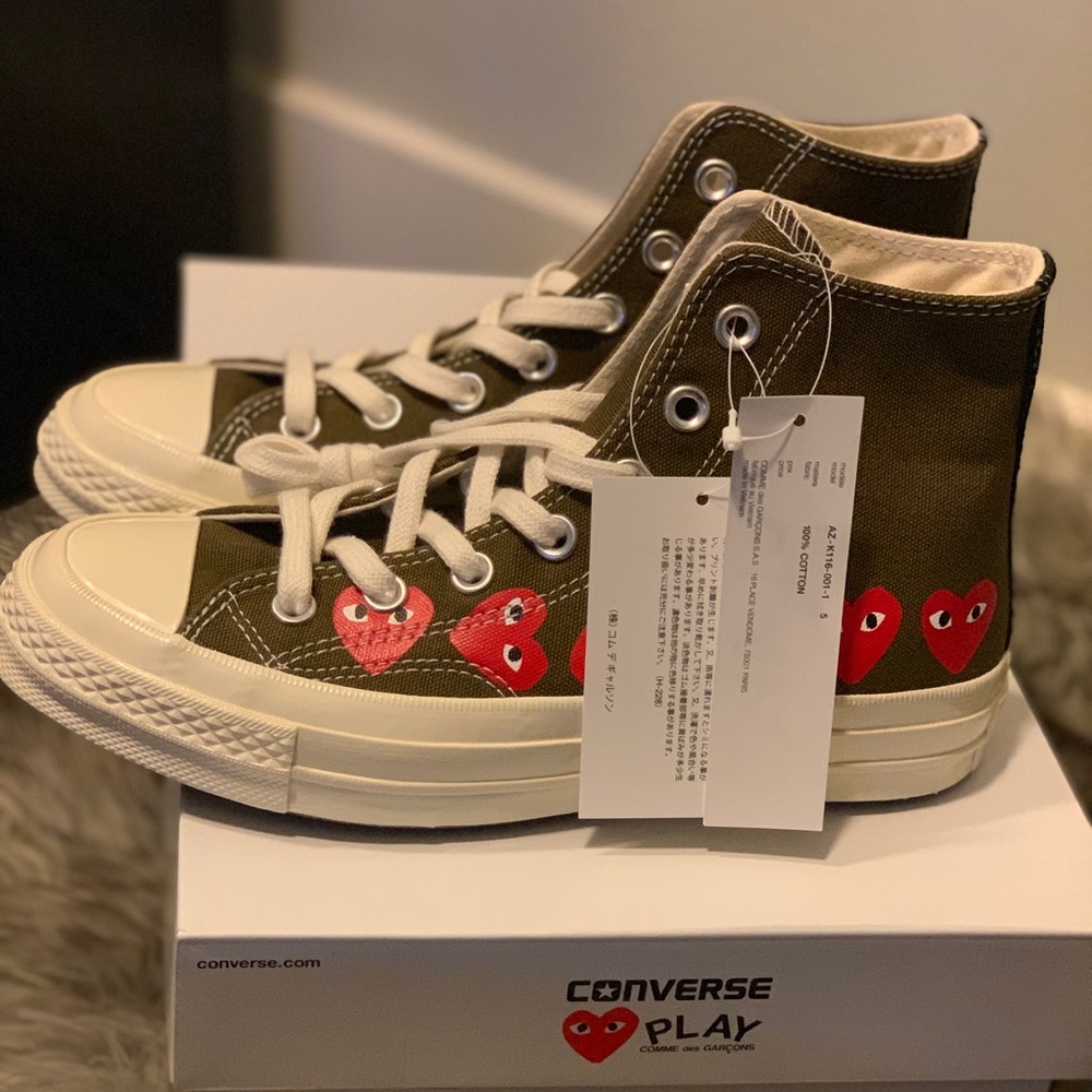 Comme des GARÇONS Converse ❤️